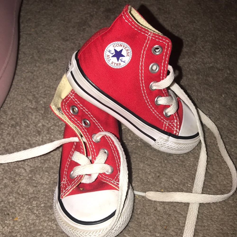 Toddler Red Chuck Taylor’s